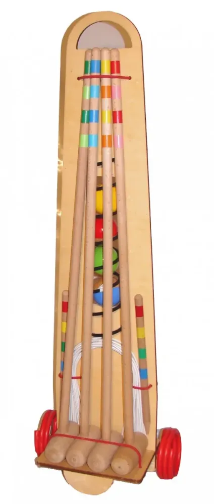 Jeu de croquet de jardin