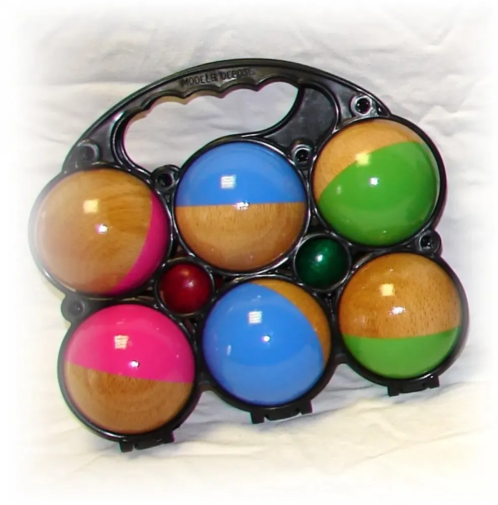 Jeu de pétanque 6 boules
